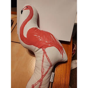 Tommy Bahama Home Throw Pillow Pink Flamingo Tropical Accent